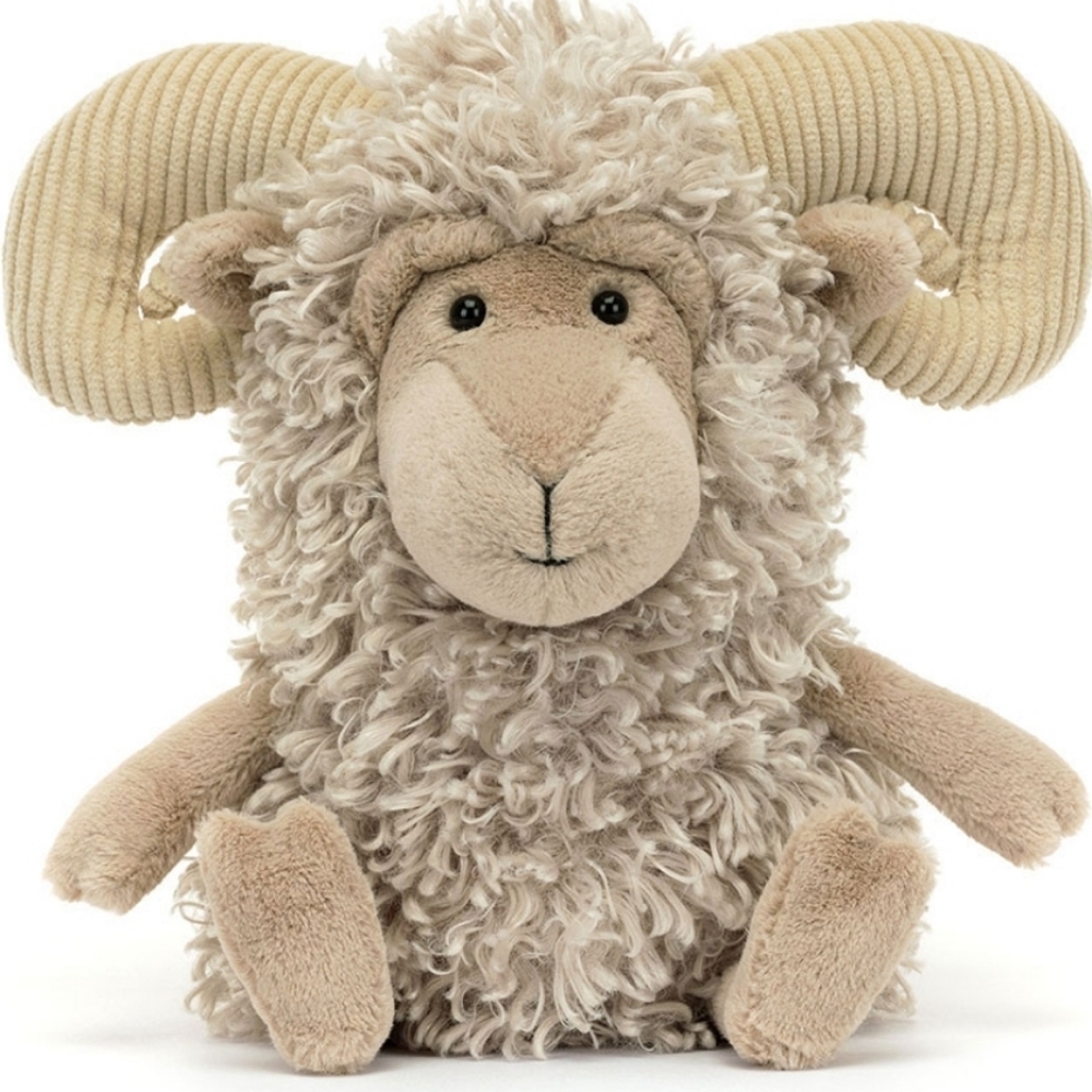 Jellycat Ramsley Sheep 🐑 13x5.1x5.5" Soft and Plush NWT